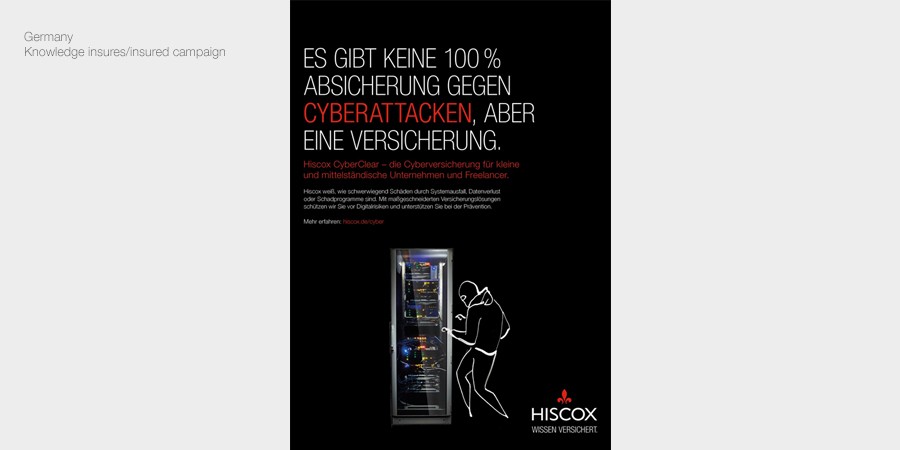 Hiscox Germany campaign