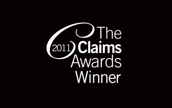 Claims award logo 2011