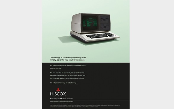 Hiscox US advert