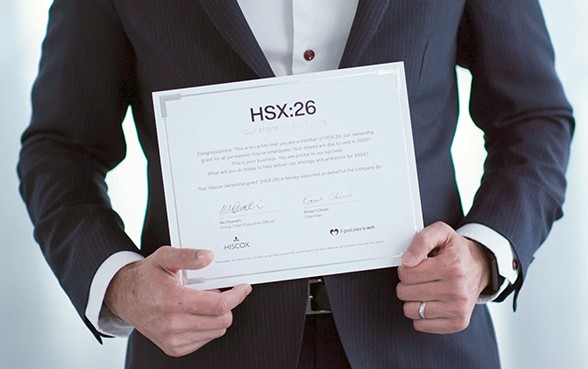 HSX26 certificate